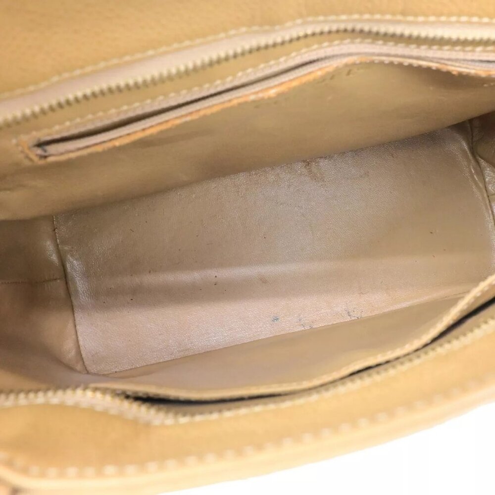 CHANEL CC Medallion Matelasse Shoulder Bag Grained Calfskin Leather authentic - Picture 13 of 16
